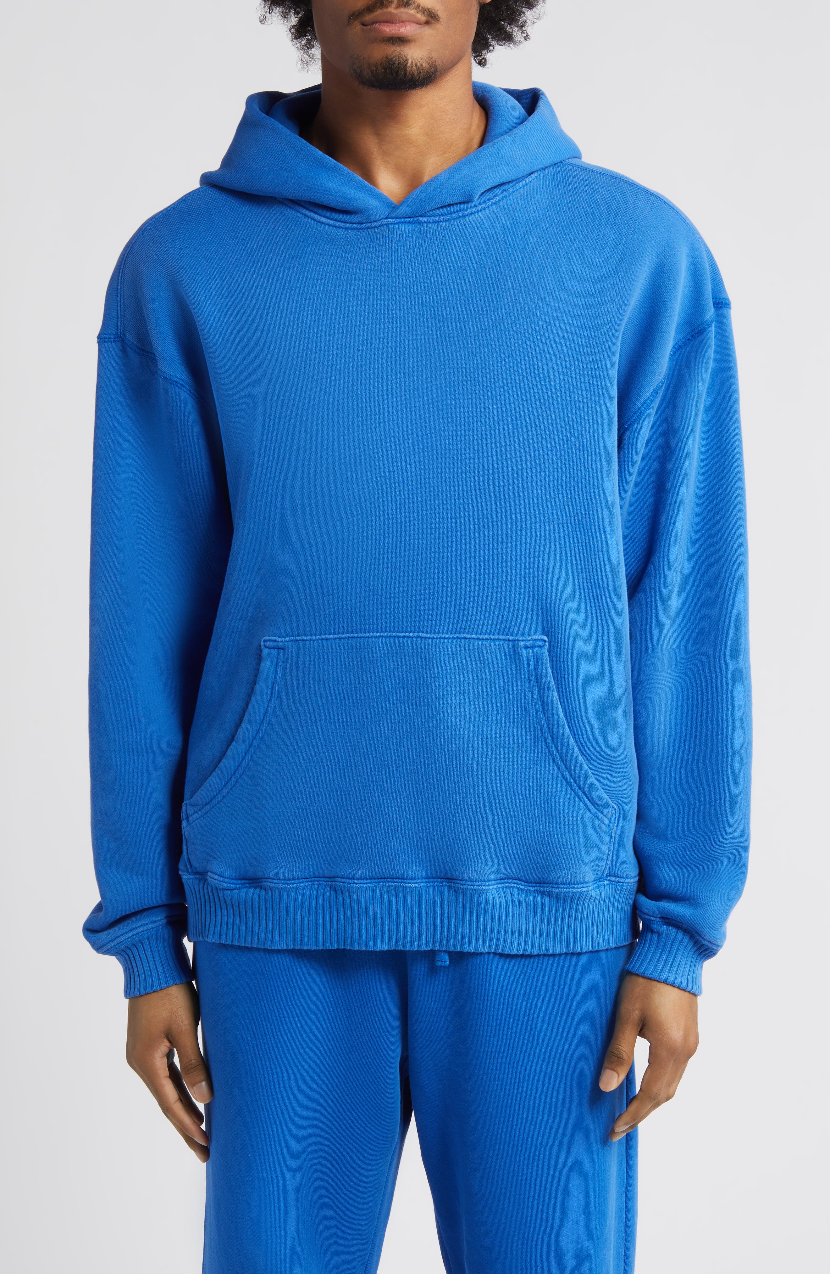 Core Oversize Organic Cotton Brushed Terry Hoodie