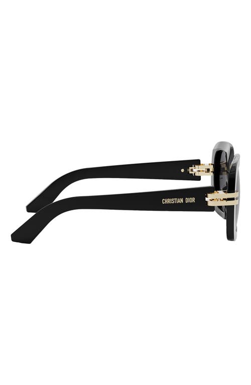 Dior Eyewear C S2i Square Frame Sunglasses In Black