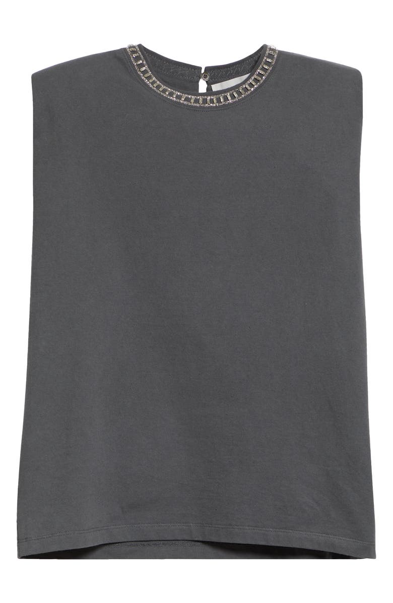 Golden Goose Journey Crystal Embellished Sleeveless Top, Alternate, color, 