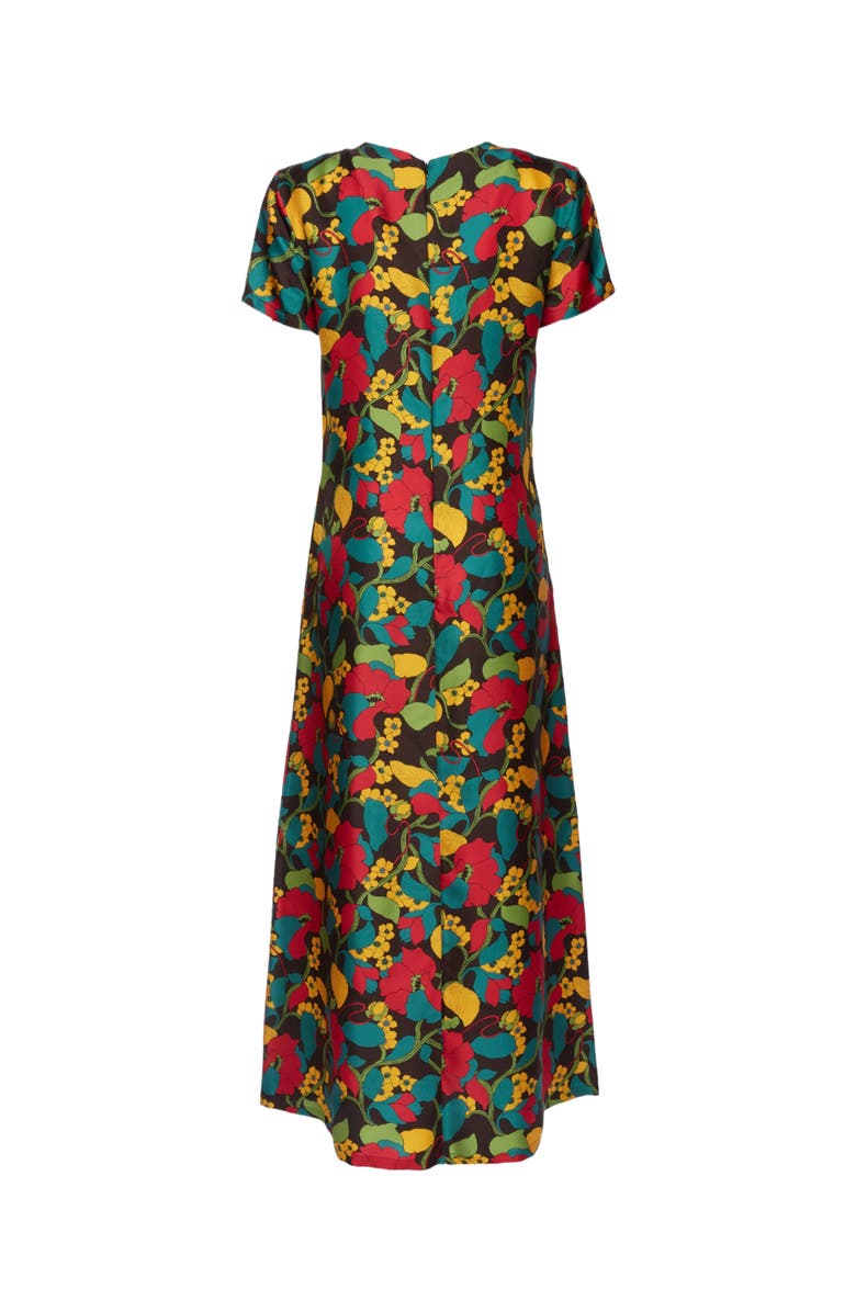 La DoubleJ Swing Dress Vines Brown, Alternate, color, Vines Brown