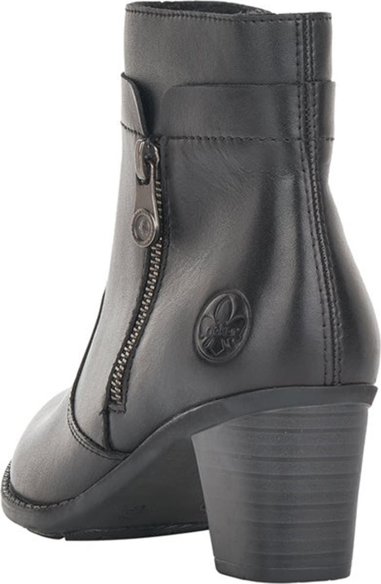 Rieker Ivonne Leather Block Heel Boot, Alternate, color,
