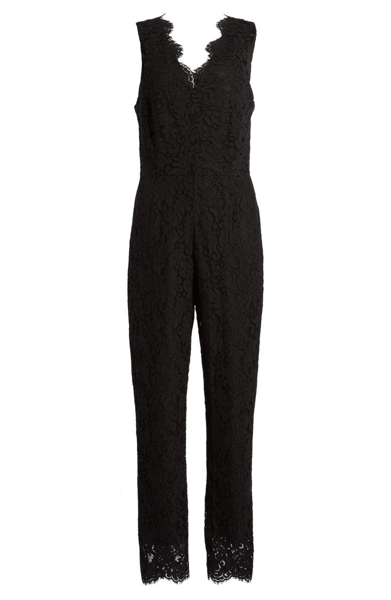 cupcakes and cashmere Evita Lace Jumpsuit, Alternate, color,