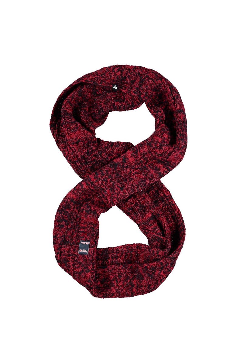 '47 Red Ole Miss Rebels Prima Scarf, Main, color, 