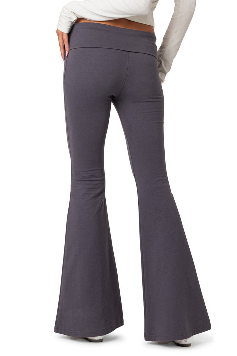 Naomi Flare Leggings, Alternate, color, DARK-GRAY
