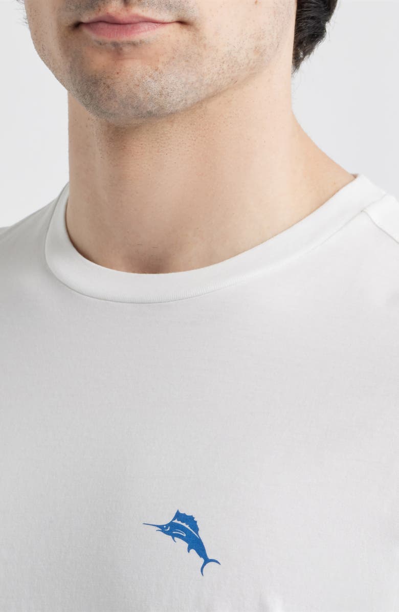 Tommy Bahama Three's a Party Cotton Graphic T-Shirt, Alternate, color, White