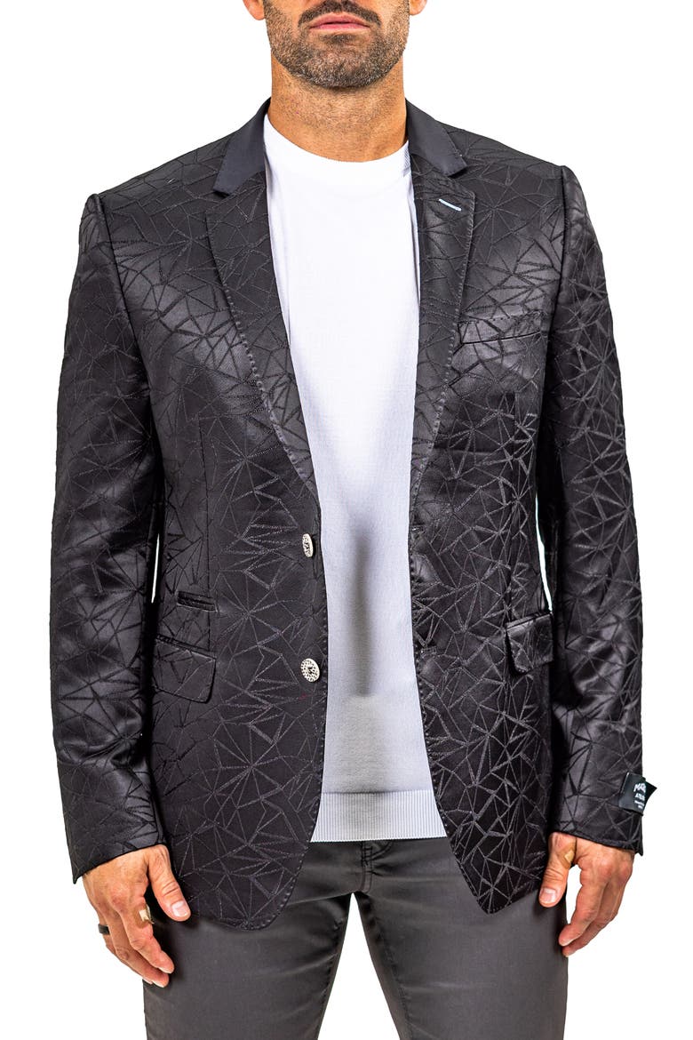 Socrateevo Martyr007 Sport Coat, Alternate, color, BLACK