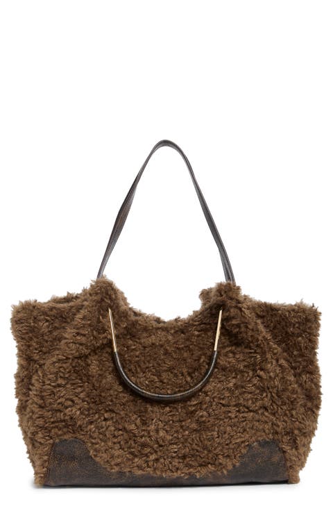Nomad Faux Fur Tote