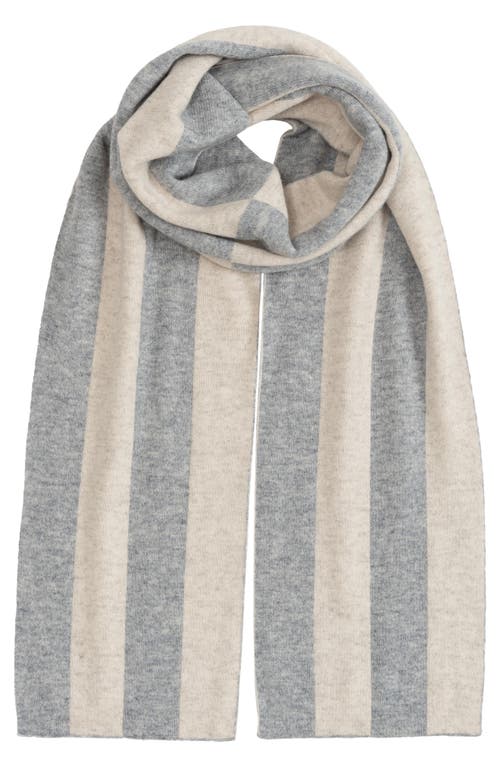 Echo Split Scarf In Brown