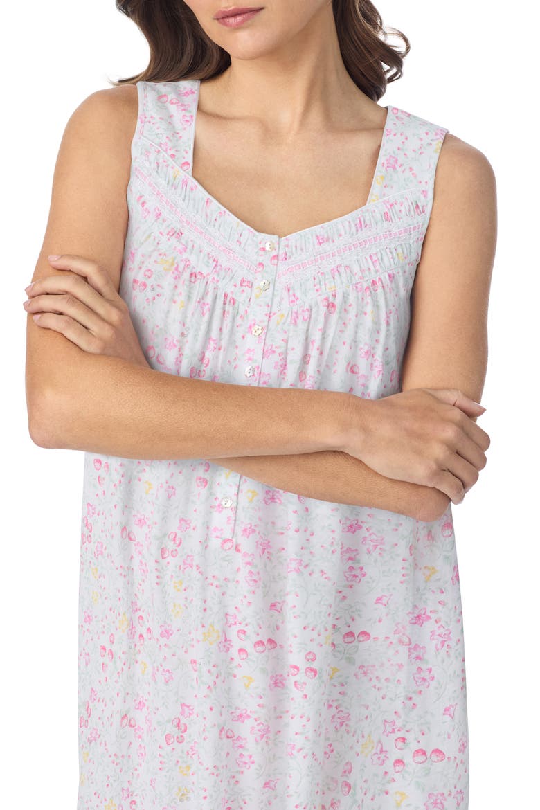 Cotton Nightgown, Alternate, color, WHT NOVEL
