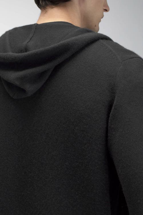 Naked Cashmere Jake Zip-up Cashmere Hoodie In Black
