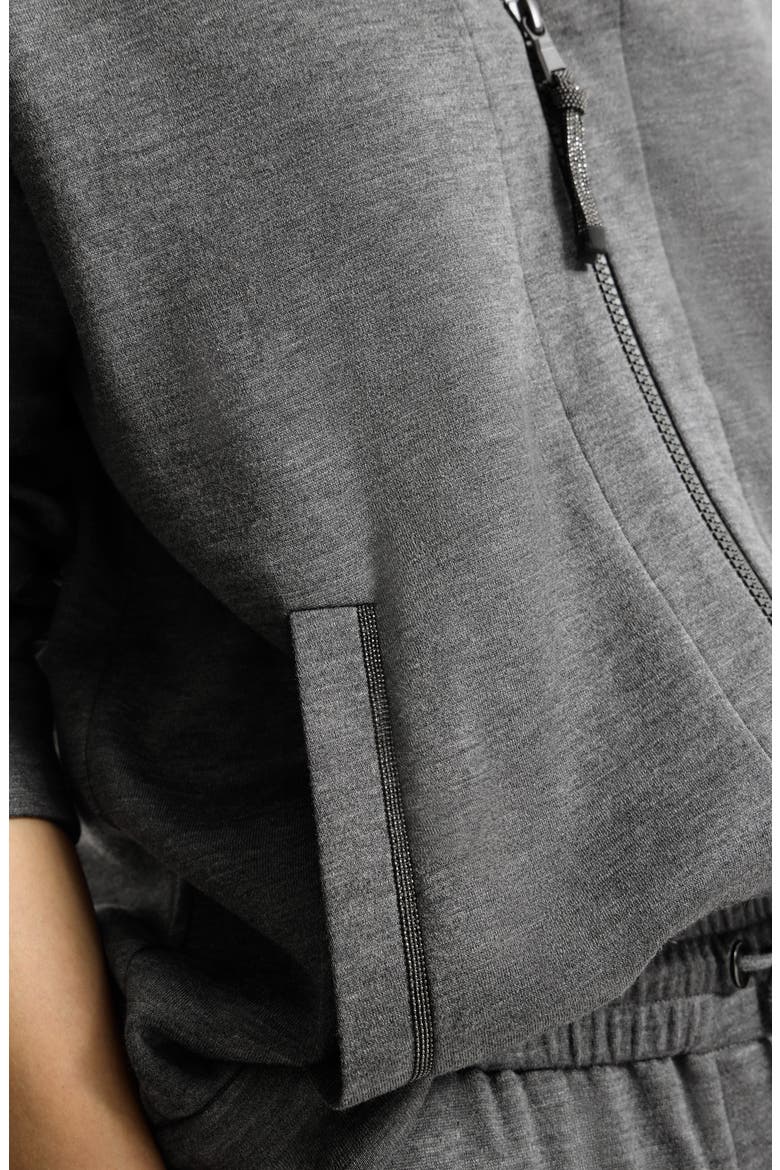 Sweatshirt with hood, Alternate, color, Dark Grey