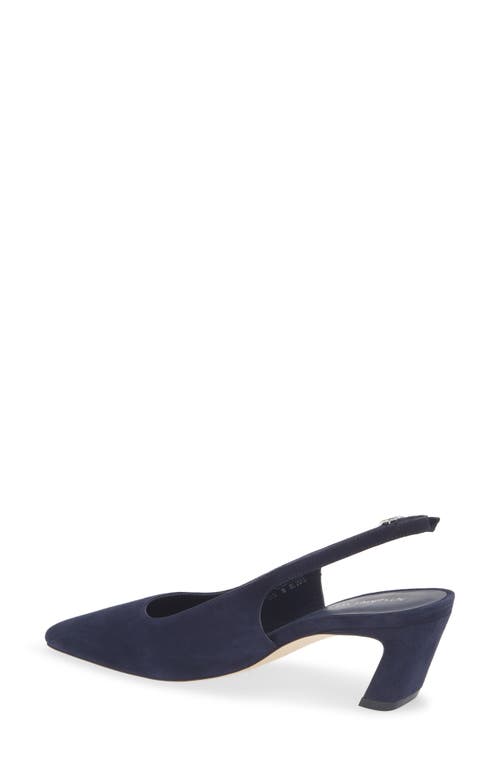 Stuart Weitzman Stassi Slingback 50 Pump In Blue