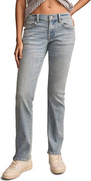 Lucky Brand Sweet Mid Rise Straight Leg Jeans