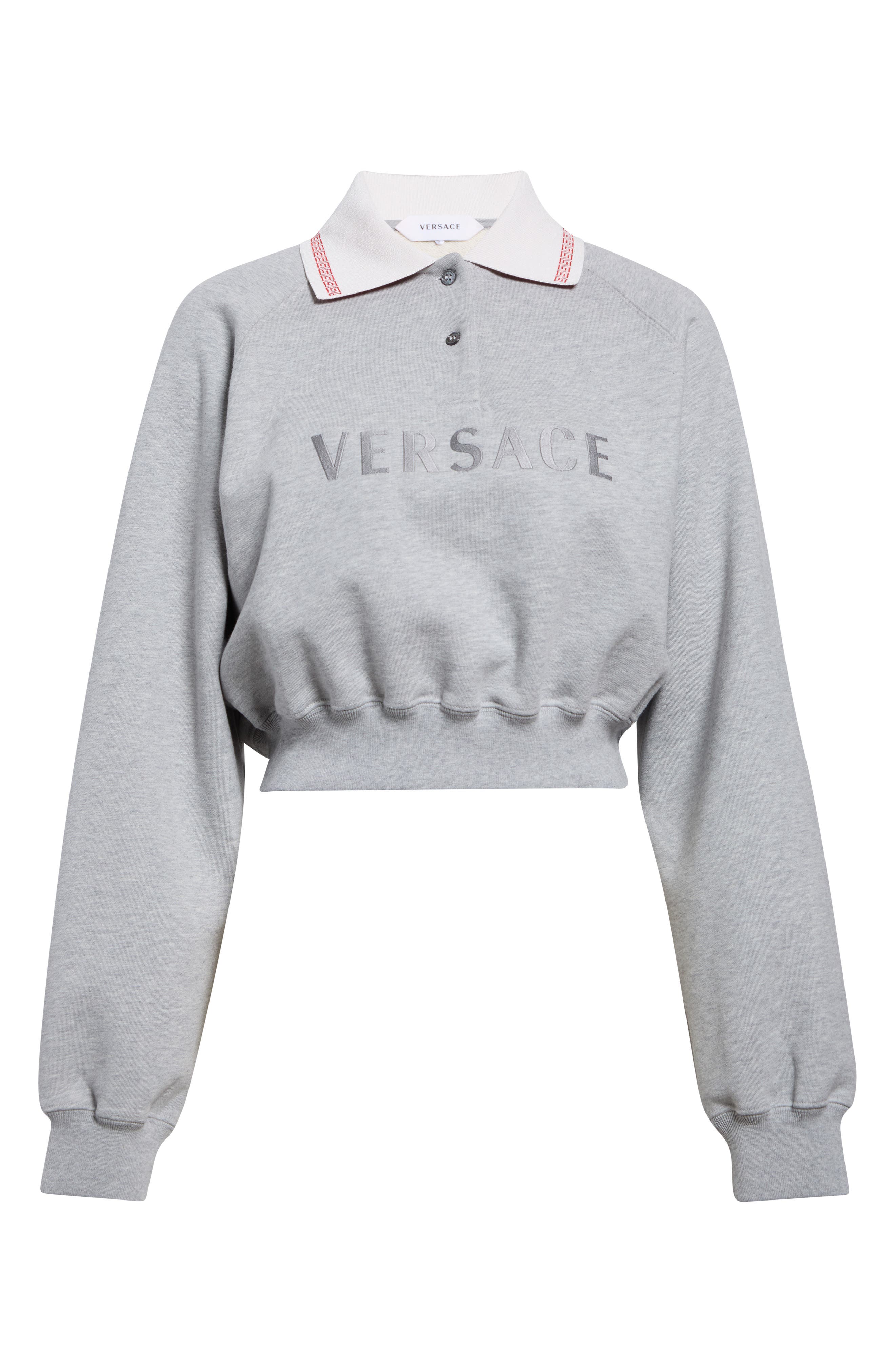 selected GREY MELANGE WHITE