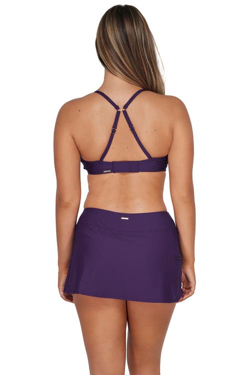 Sunsets Kauai Keyhole Bikini Swimsuit Top In Purple