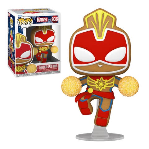 Captain Marvel (Gingerbread) Marvel Funko Pop! Holiday