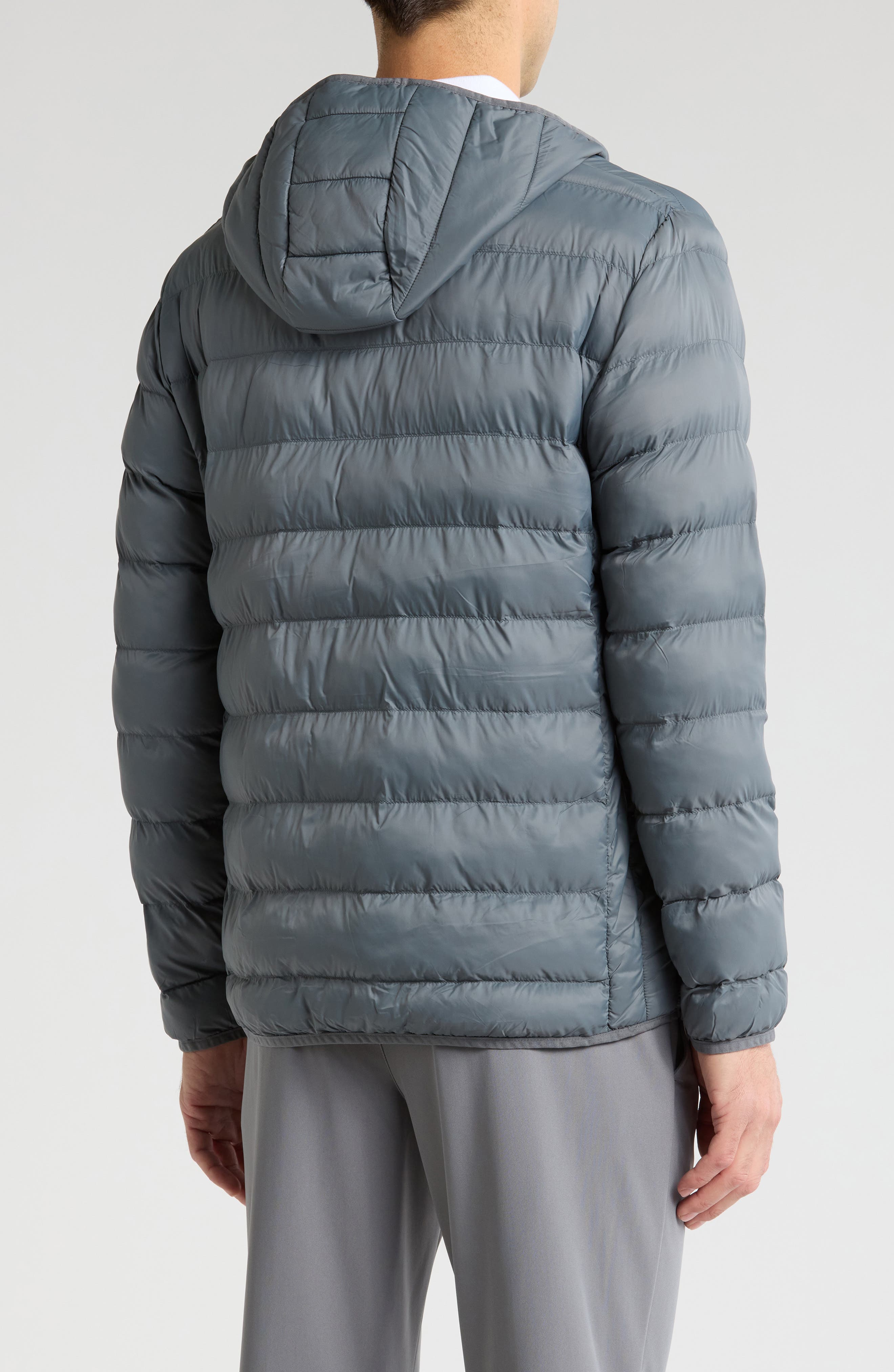Channel Quilted Puffer Jacket - image 4