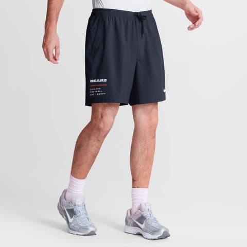Men's Nike Navy Chicago Bears Form Dri-FIT Shorts