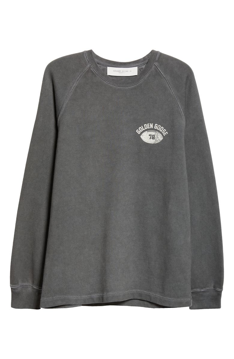 Golden Goose Journey Faded Long Sleeve Graphic Sweatshirt, Alternate, color, 