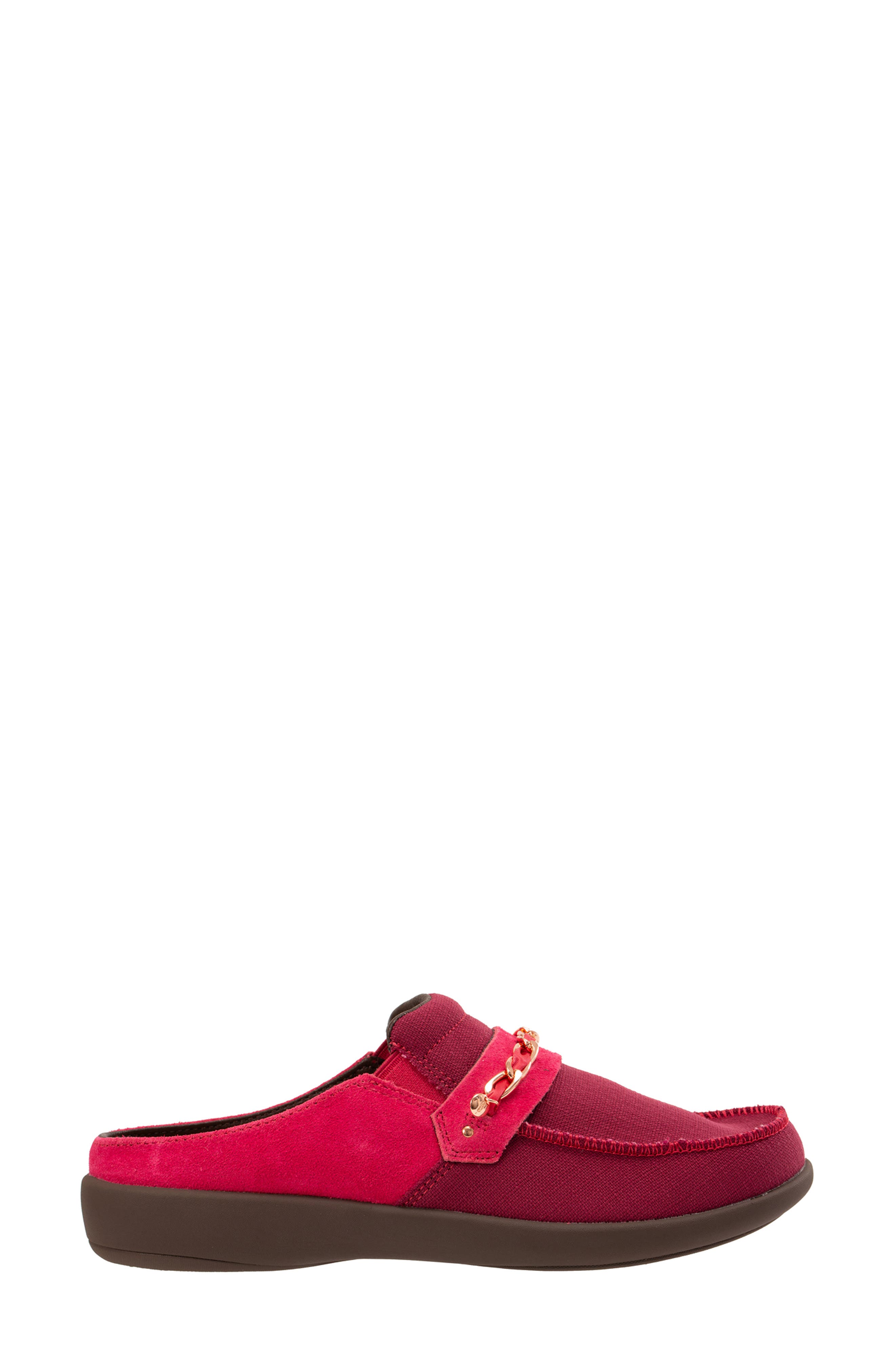 Siesta Slide Chain Clog, Alternate, color, VIVA MAGENTA