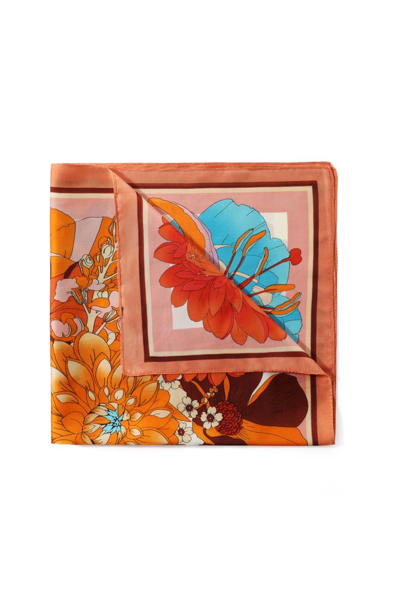 The Positano Scarf, Alternate, color, Multi-color