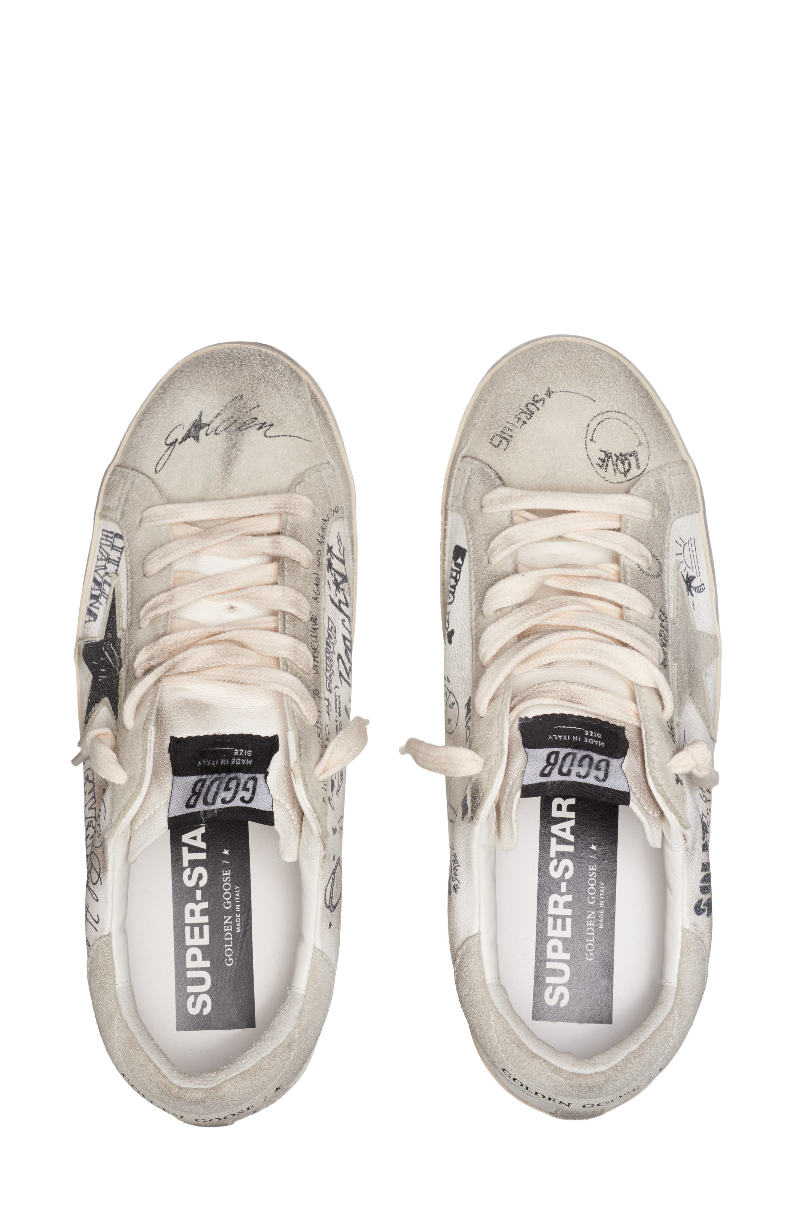 Golden Goose Super-Star Low Top Sneaker, Alternate, color, 
