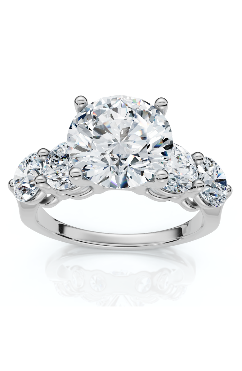 Bliss Diamond Certified 3 1/2Ct Diamond Engagement Ring 14k Gold or Platinum Lab Grown, Main, color, 