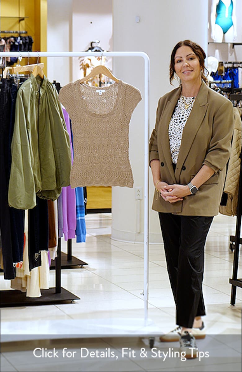 Cotton Pointelle T-Shirt, sales video thumbnail