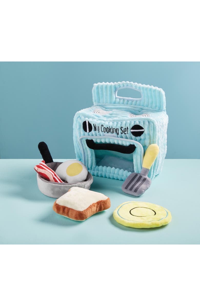 Mud Pie 7-Piece My Cooking Plush Toy Set, Alternate, color, 