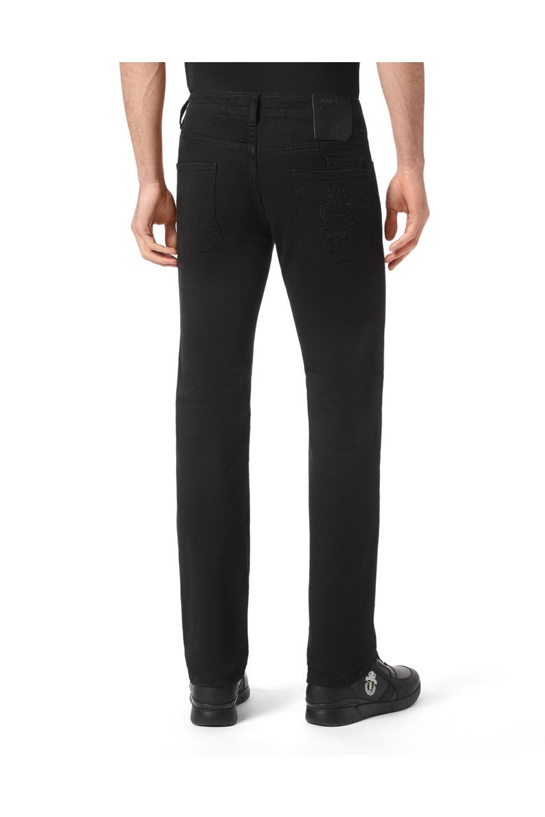 Denim Trousers Regular Fit Men, Alternate, color, black