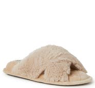 DEARFOAMS Jessica Furry Crossband Slipper