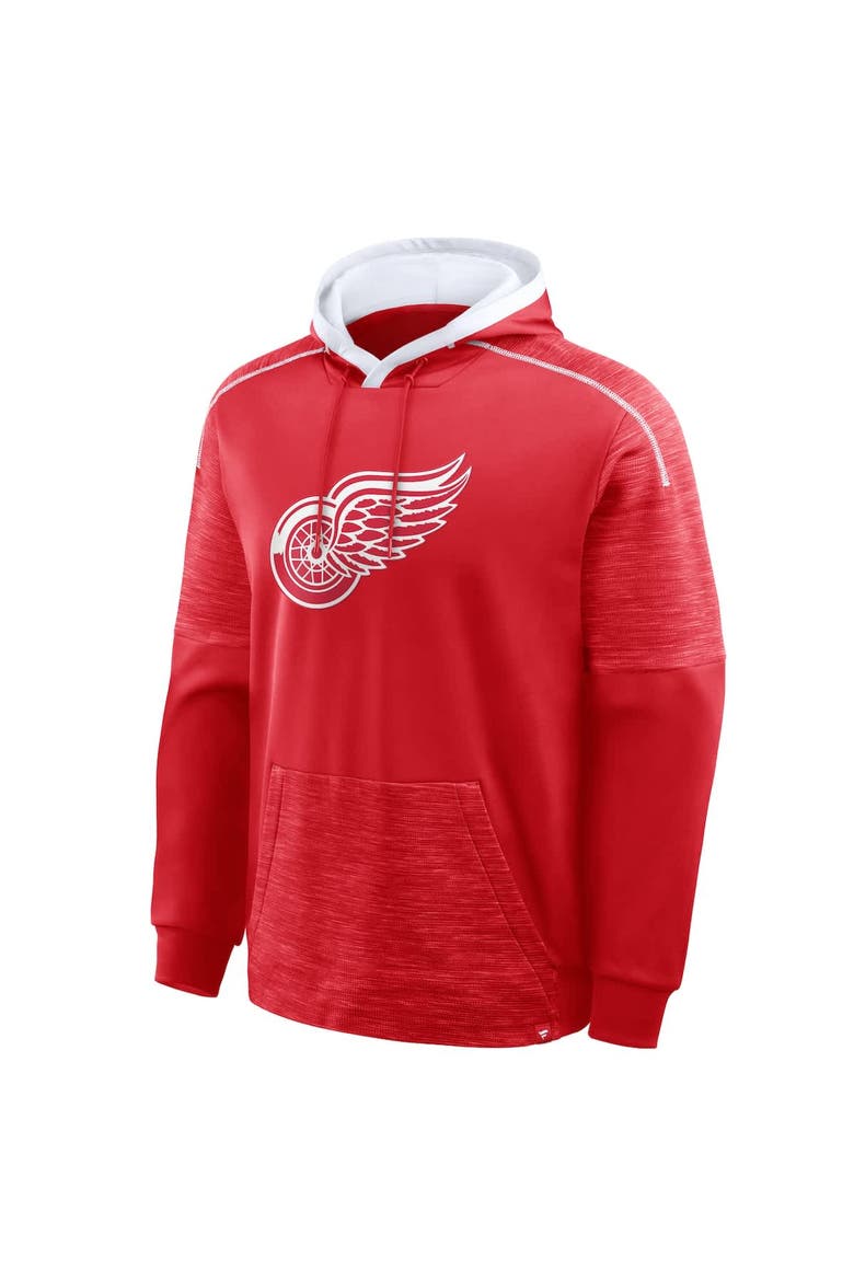 Men's Fanatics Red Detroit Red Wings Goaltender Defender Pullover Hoodie, Alternate, color, Red