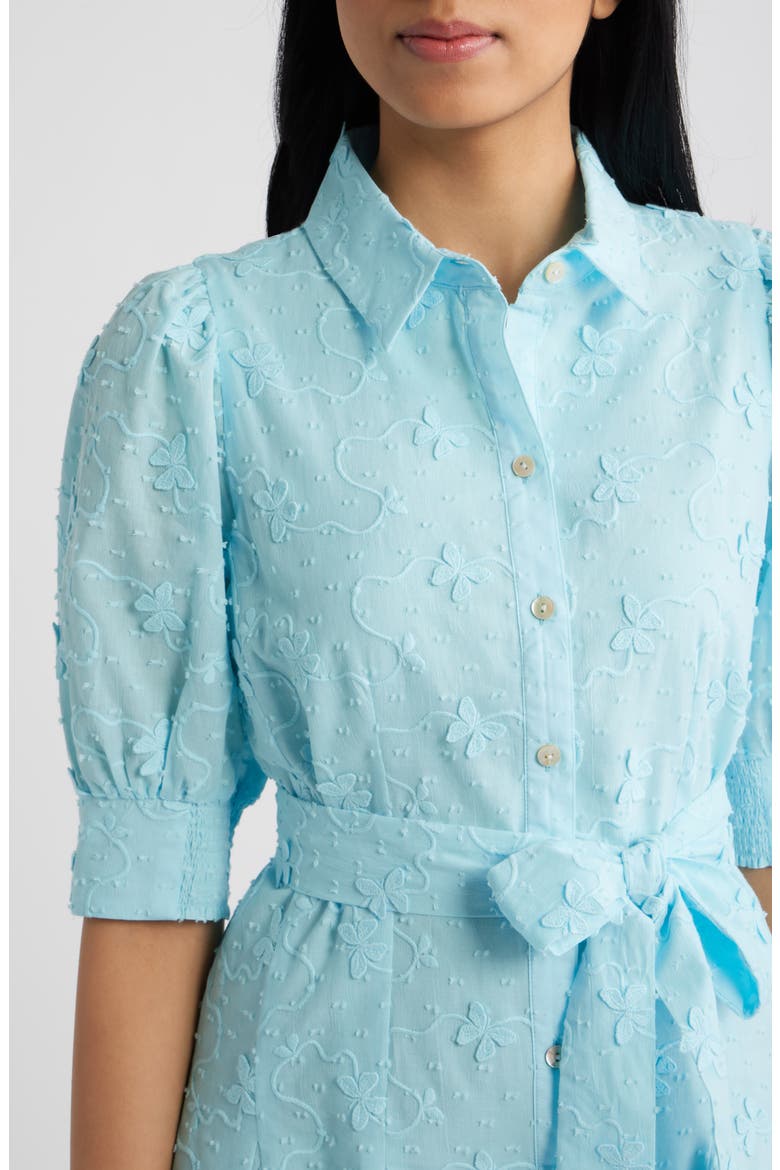 Larkyn Cotton Blend Shirtdress, Alternate, color, DAY DREAM BLUE MONARCH
