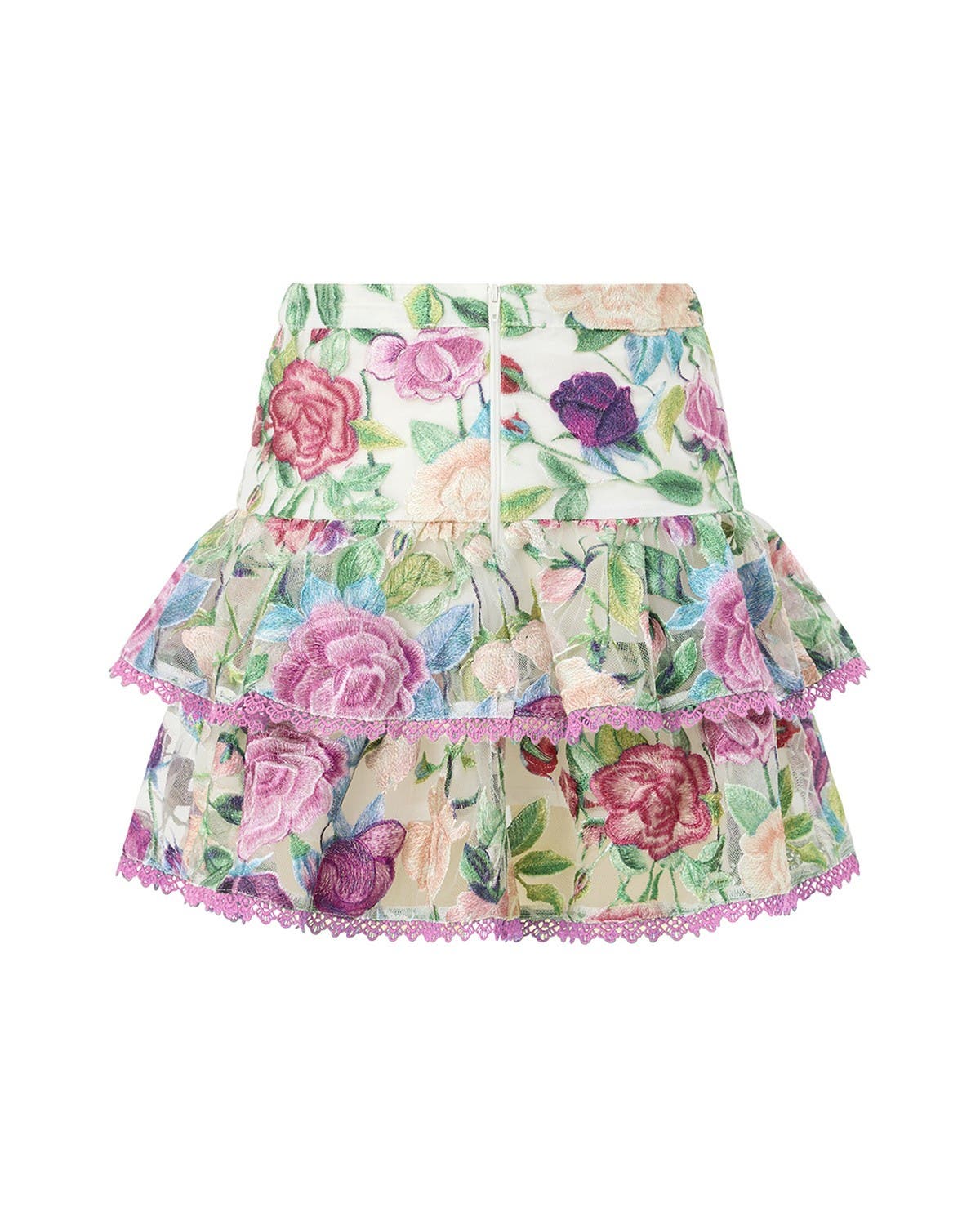 Marlo Kids Rachelle Embroidered Mini Skirt | Nordstrom