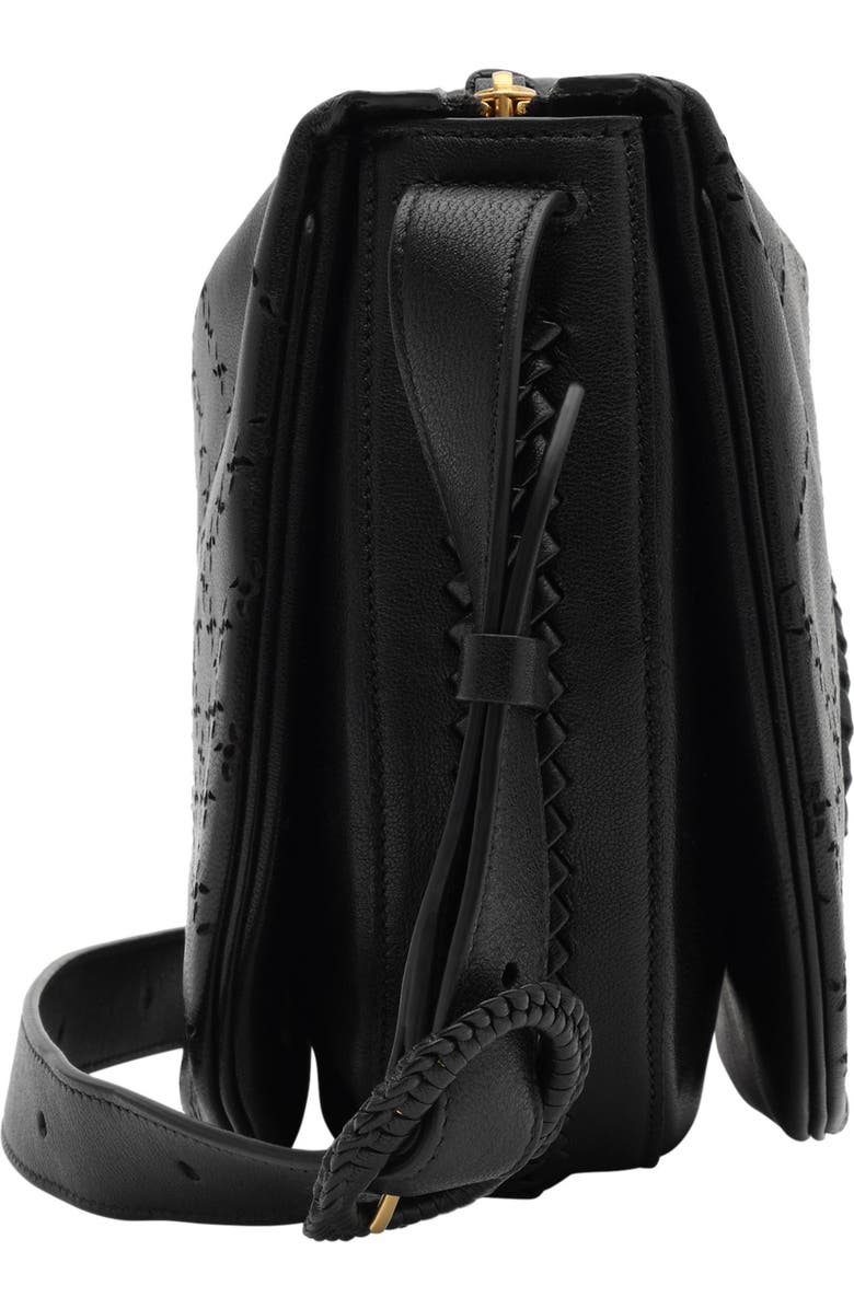 Burberry Tavistock Crossbody Bag, Alternate, color, Black