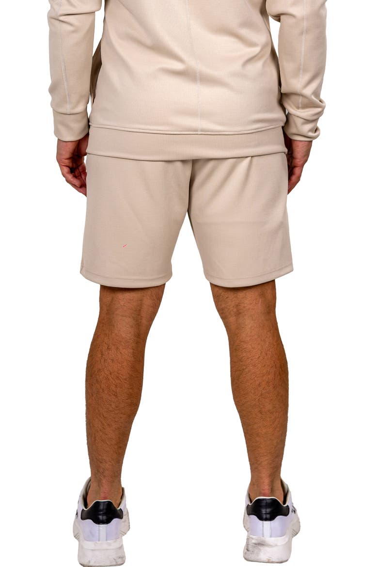 Marthyr Pique Knit Shorts, Alternate, color, BEIGE