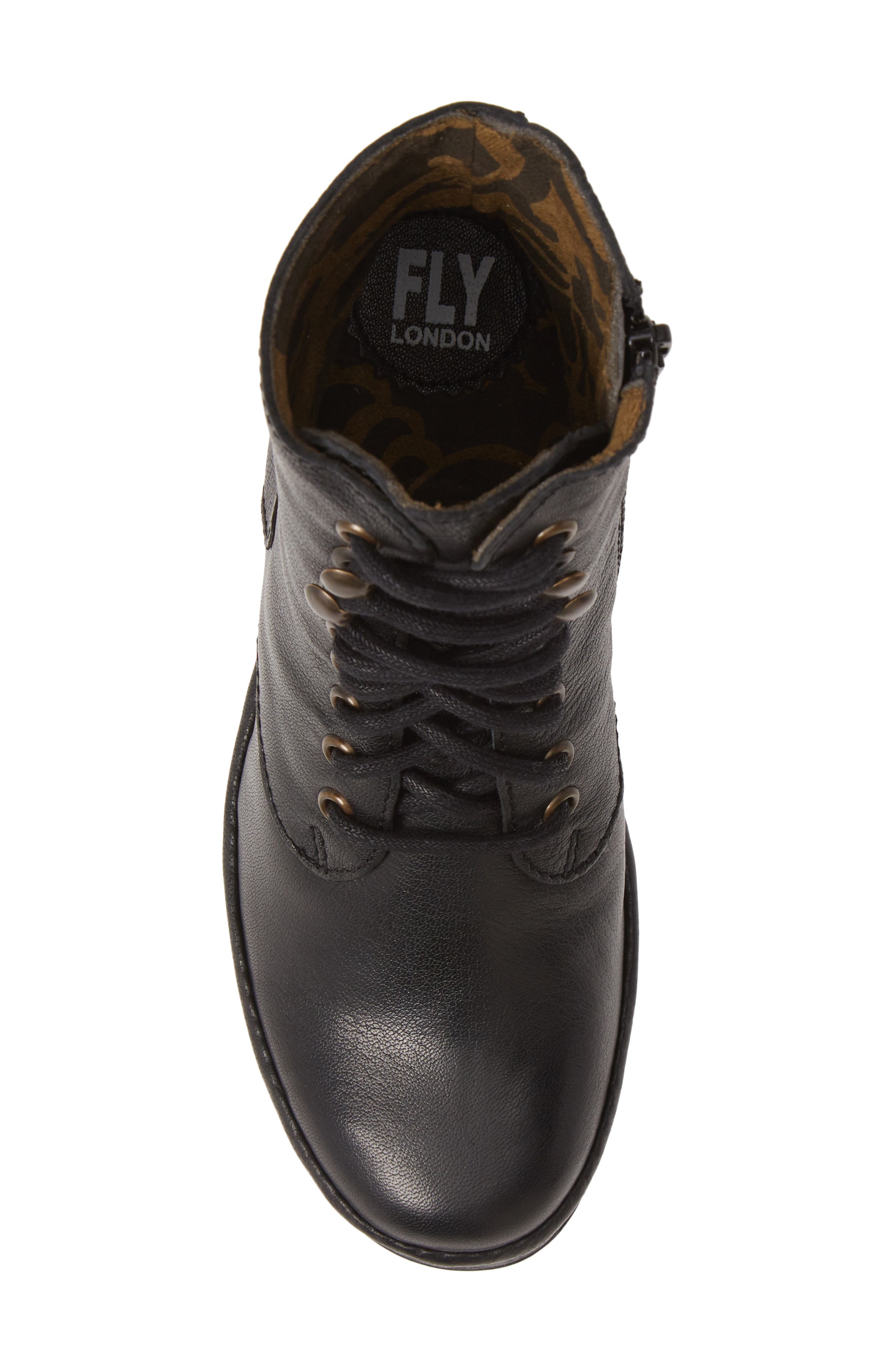 Fly London Ygot Wedge Bootie, Alternate, color, 