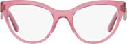 Dolce&Gabbana 52mm Butterfly Optical Glasses