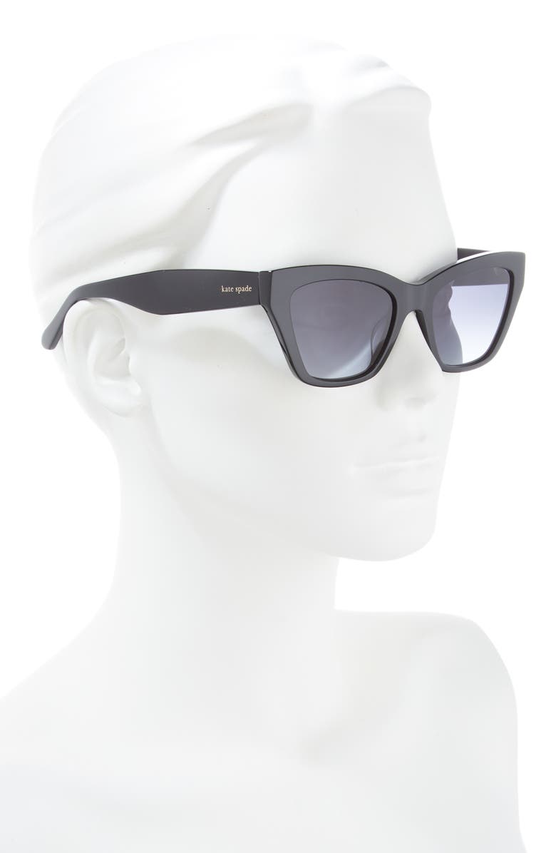 Kate Spade fay 54mm gradient cat eye sunglasses, Alternate, color, 0807-9O