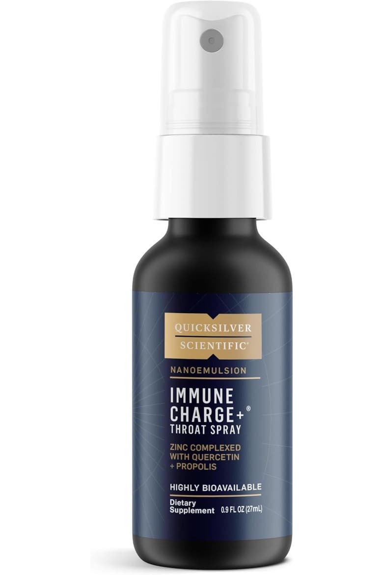 Immune Charge Liposomal Zinc and Quercetin Throat Spray, Main, color, None