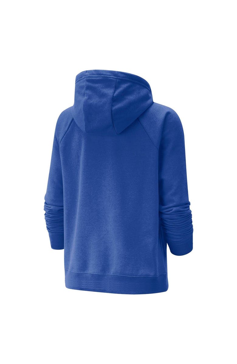 Nike Women's Nike Royal Brazil National Team Varsity Raglan Tri-Blend Pullover Hoodie, Alternate, color,