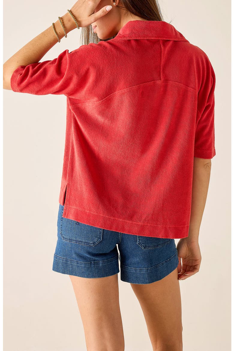 Beach Club Terry Top, Alternate, color, Sunkissed