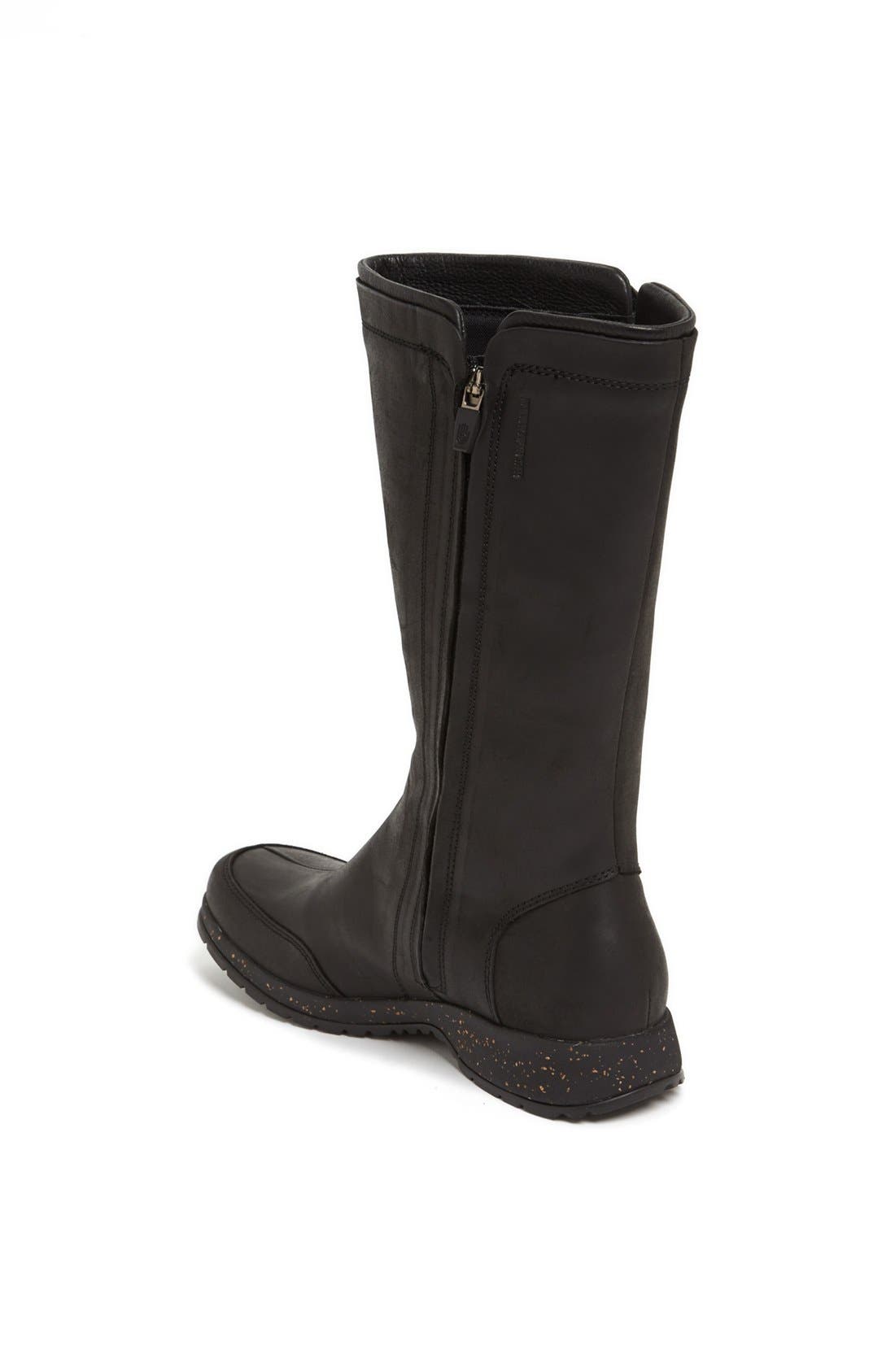 'Capistrano' Waterproof Boot, Alternate, color, BLACK