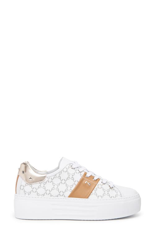 Nerogiardini Logo Print Platform Sneaker