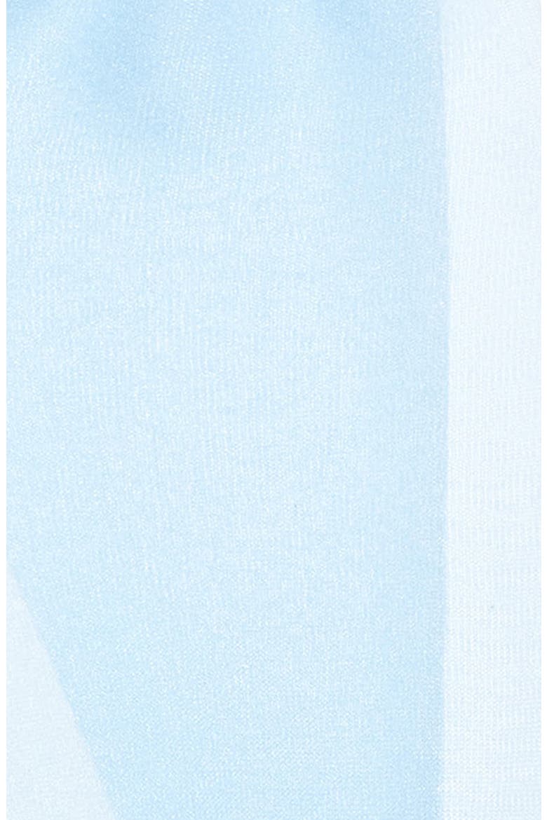 Bootleg Sheer Knee High Socks, Alternate, color, SHIRT BLUE