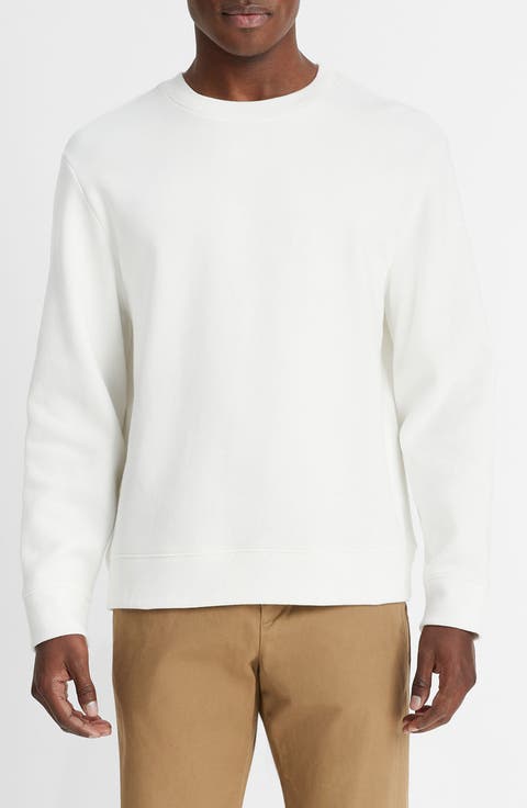 Cotton Blend Fleece Sweatshirt