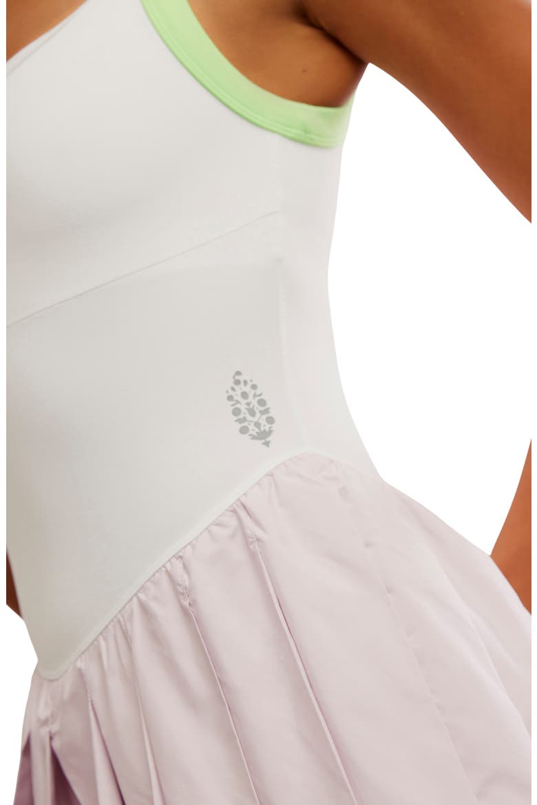 FP Movement Swing of Things Mixed Media Tennis Dress, Alternate, color, LAVENDER GLAZE