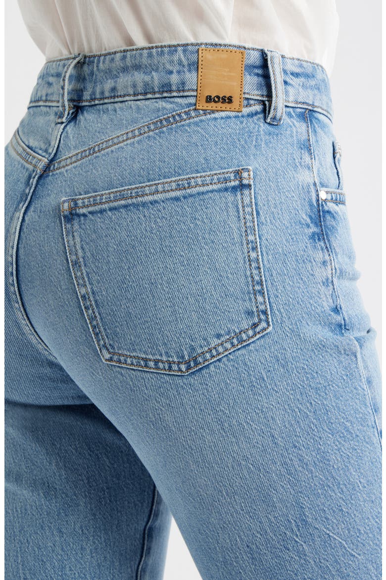 Parkway Slim Straight Leg Jeans, Alternate, color, BLUE