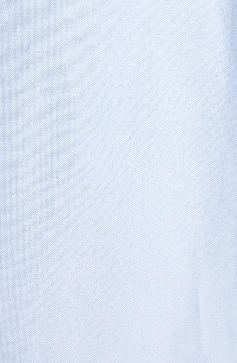 Moncler Cotton Button-Down Shirt, Alternate, color, Light Blue