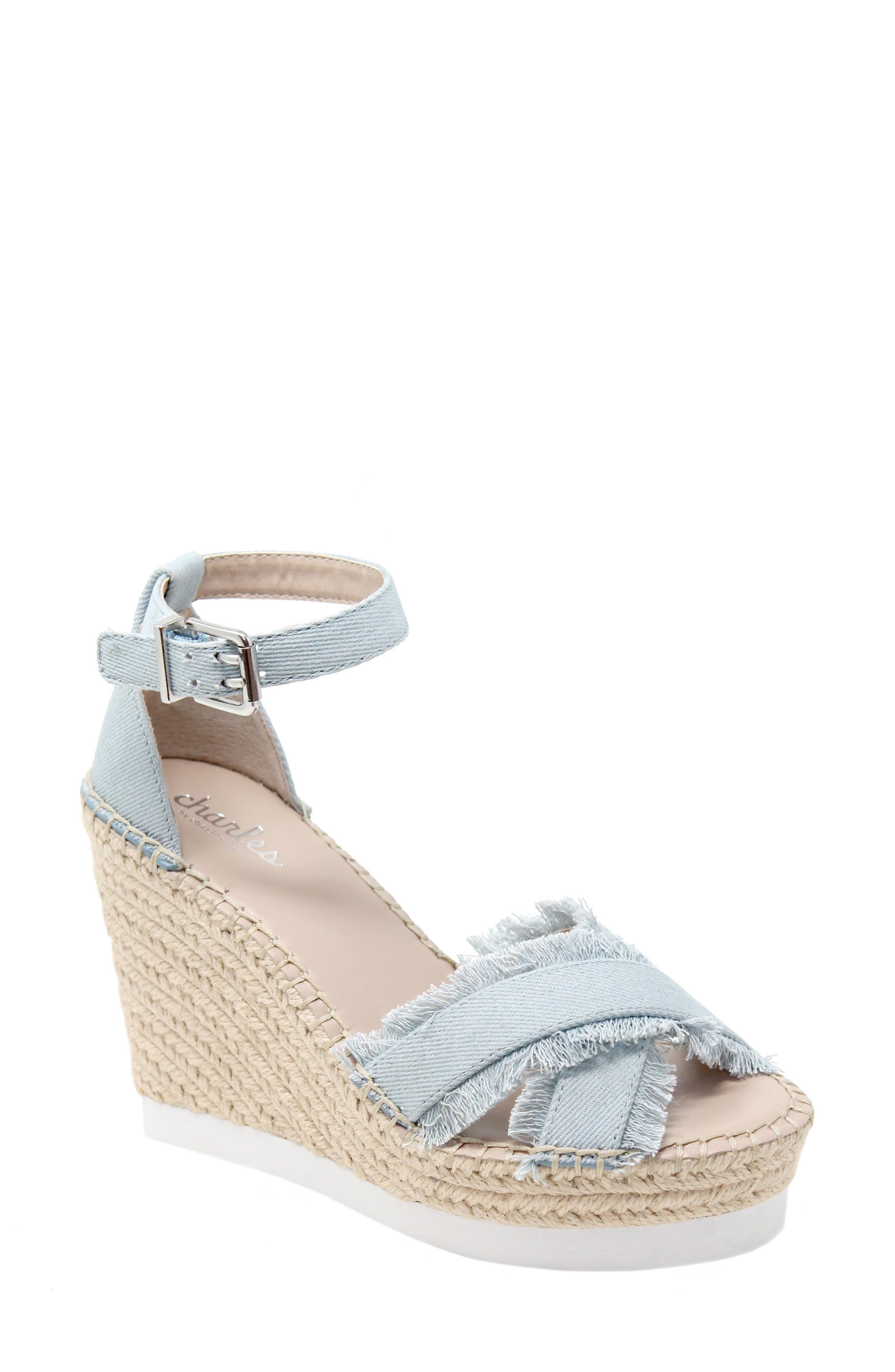 Charles by Charles David Engage Espadrille Wedge Sandal, Main, color, 